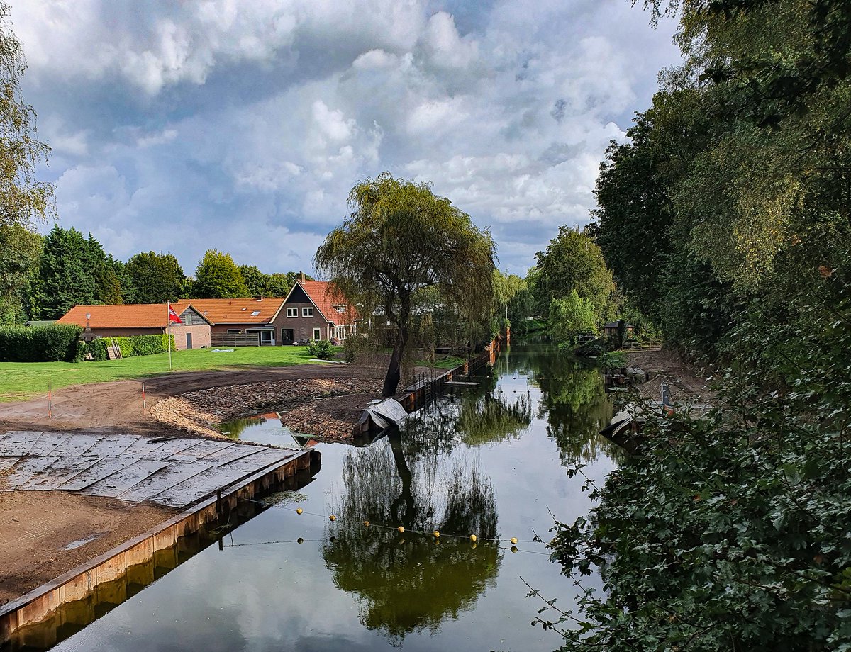 NeesvdOost's tweet photo. Nieuwe #vispassage in de Grift bij sluis RoodeHaan in de #Slaperdijk bij #Veenendaal. Weer een barrière minder https://t.co/lTlklrLrBz