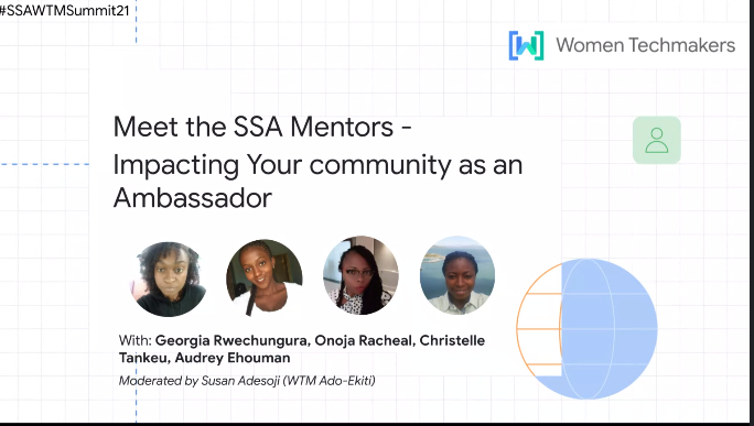 Meet your Mentors  session now !

#SSAWTMSummit21