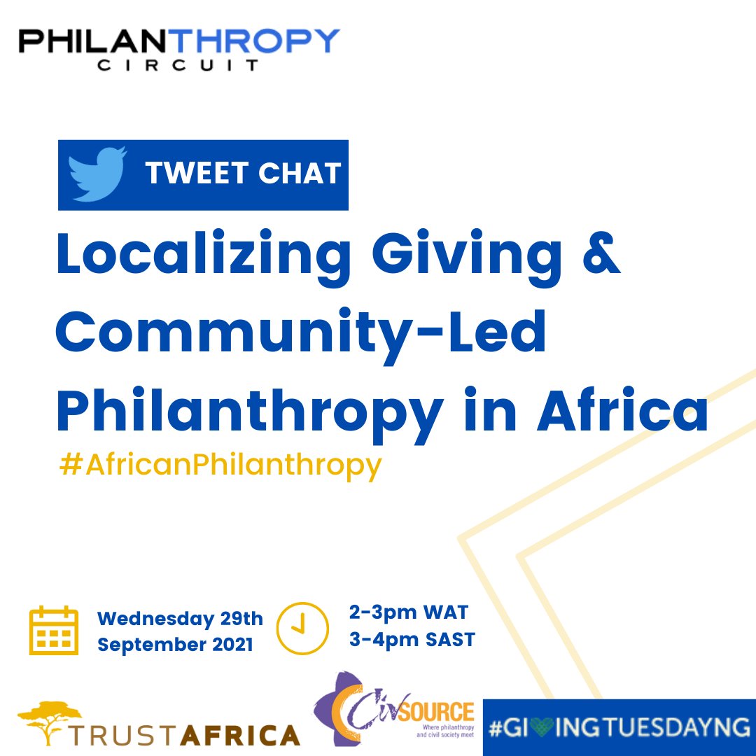 ZwAlliance's tweet photo. #AfricanPhilanthropy Tweetchat hosted by @CircuitEditor on Localizing Giving & Community-led Philanthropy is live & on fire! #OurNarrativeMatters https://t.co/XXTzcsVqkd