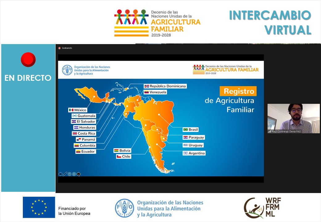 World Rural Forum (@worldruralforum) on Twitter photo 🔴¡AHORA! <a href="/Raul_Contreras2/">Raúl Contreras</a> Coordinador área de #agriculturafamiliar, <a href="/FAOAmericas/">FAO Américas</a>
Agenda aquí bit.ly/3ihjwqQ
Link a zoom bit.ly/3kKvlHI 🔴¡AHORA! <a href="/Raul_Contreras2/">Raúl Contreras</a> Coordinador área de #agriculturafamiliar, <a href="/FAOAmericas/">FAO Américas</a>
Agenda aquí bit.ly/3ihjwqQ
Link a zoom bit.ly/3kKvlHI