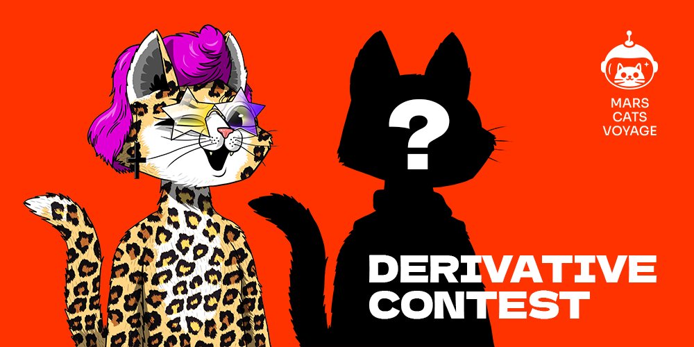 MarsCatsVoyage's tweet photo. Hi, kittens! 🐱 #MCV Derivative Contest starts NOW! 🏆🐈‍⬛ 

✅ For contest rules — join Discord! 

✅ The contest will run for seven days. 

✅ On the 6th of October, our team will pick the TOP MCV derivatives to start the community vote in Discord!

#MarsCatsVoyage #MCVcontest https://t.co/lQoTQxZmpQ