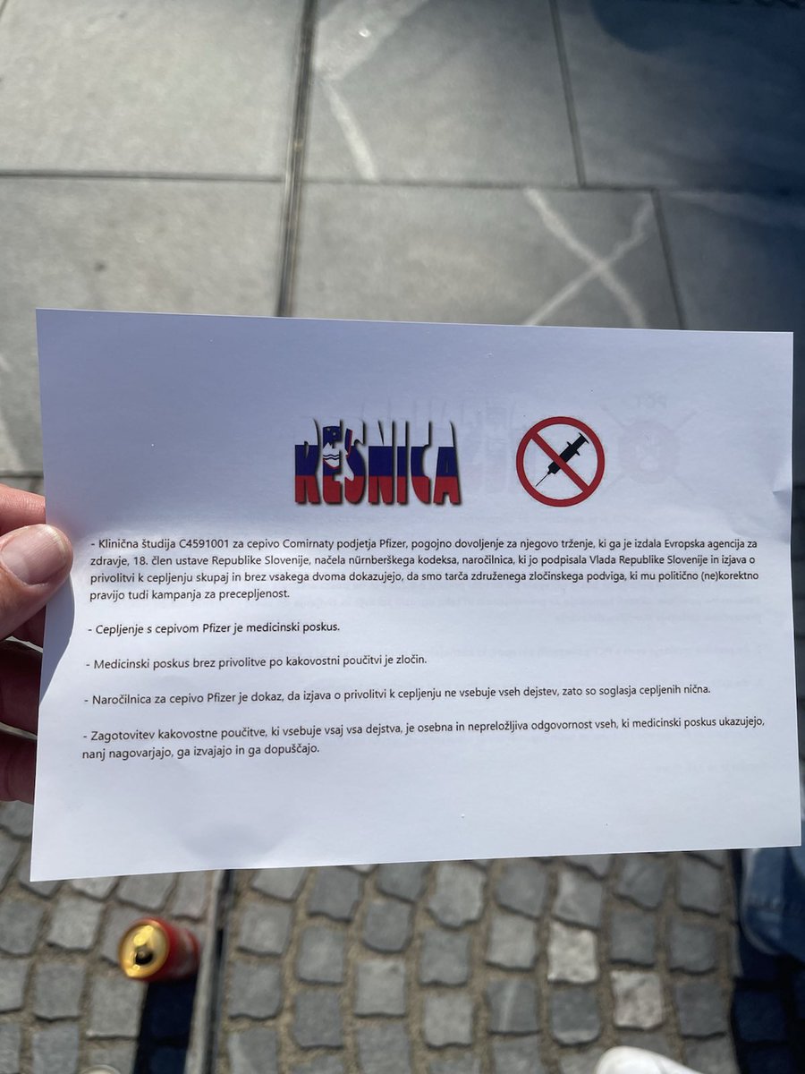 JJansaSDS's tweet photo. Ko zdravstvena stroka svetuje cepljenje zoper #covid19, je to za nekatere zarota. Ko pa jim ista stroka in isti ljudje predpišejo na stotine ostalih terapij, zdravil in cepljenj - pa jim verjamejo in zaupajo. Ali se gredo zdravit na fb?
#zresnimose https://t.co/xESfzpqy3J