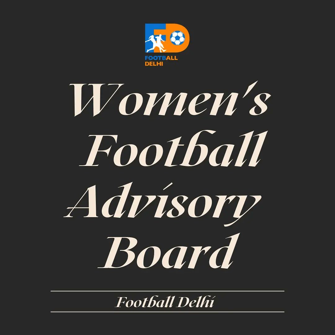 FootballDelhi's tweet photo. Women's Football Advisory Board - Football Delhi ✨
Neha Rathor - Chairperson
Mona Motwani - Vice Chairperson
Dr. Rita Jairath - Member
Prerna Raghav - Member
Babita Negi - Member
#footballdelhi #Takingeveryonetogether https://t.co/JbSome0UV2