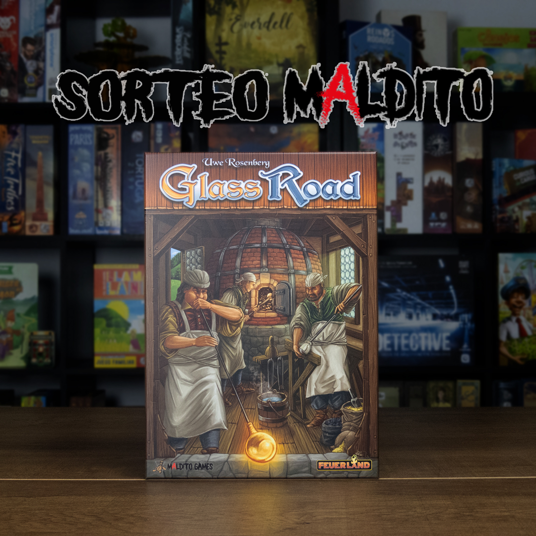🔴SORTEO🔴
Con motivo del lanzamiento de #glassroad os proponemos un nuevo #sorteomaldito !!🎉🎉
Para participar debéis:
🔺Sigue la cuenta <a href="/MalditoGamesES/">Maldito Games</a>
🔺Retwittear
🔺Menciona a las 3 personas con las que jugarías
El ganador/a se anunciará el 05/10/21 ¡Mucha suerte!