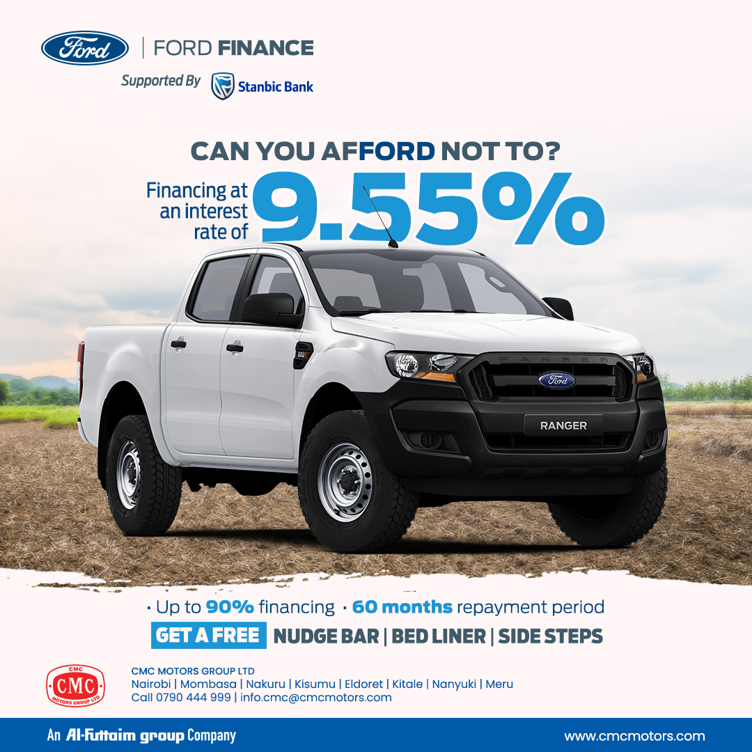 Don't miss the chance to own your dream car - get up to 90% financing and a 60 months repayment period with Ford Finance. #FordRanger