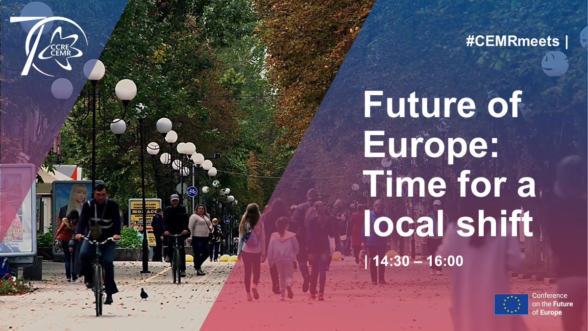 uclg_org's tweet photo. #CEMRmeets🔵🟡

The mayors highlight the need for a different kind of spatial planning &amp; access to resources, solidarity &amp; cooperation between different spheres of government, in order to be able to implement the public policies necessary to implement the EU's recovery strategy. https://t.co/Zi0Joa2PcG