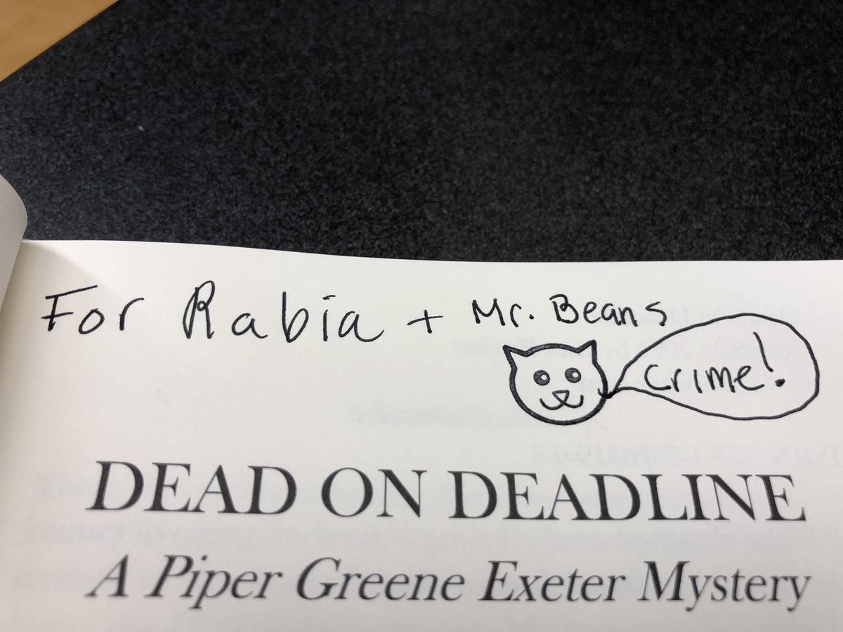 LaraBricker's tweet photo. When you get a VIP order of your book from one of your favorites, you go right down to Water Street Bookstore to sign it! Thank you for the support @rabiasquared ❤️ https://t.co/wditX2iJNj