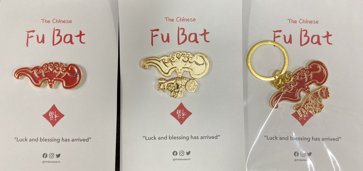 marcuschua's tweet photo. “Luck and blessing has arrived”
@RimbaResearch #ProjectPteropus fruit bat fundraiser swag arrived today!
I particularly love the FU BAT pins—thank you! Great conversation starter on bats, as are the other items.
Batty folks in the US, get ready to get bat swag when I return! https://t.co/KdG2m31MPE