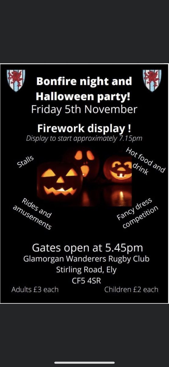 Come along to our firework display! It’s always a great night for the whole family!