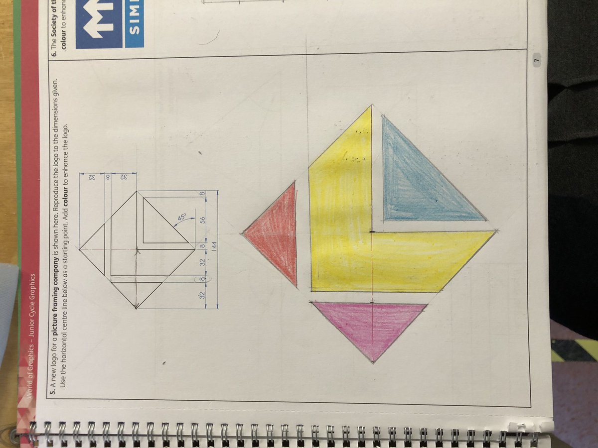 Phelan3L's tweet photo. Some outstanding work produced from some of our 1st year Graphics @curragh_pps today! Putting their use of the knowledge they have learned to produce some very neat ๐ https://t.co/u4r2TpAabs