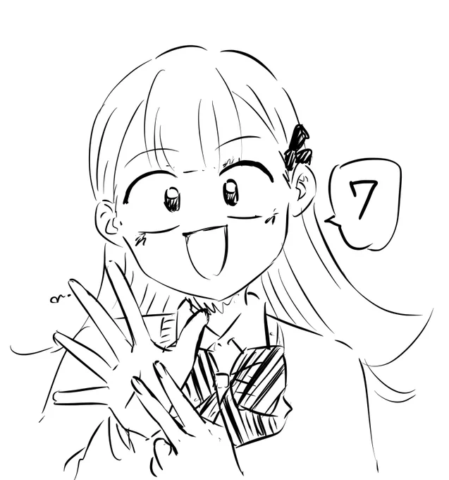 今日からカウントダウンはじめ(?)…ます!
TVアニメ『古見さんは、コミュ症です。』放送まで、あと7日‼︎ 