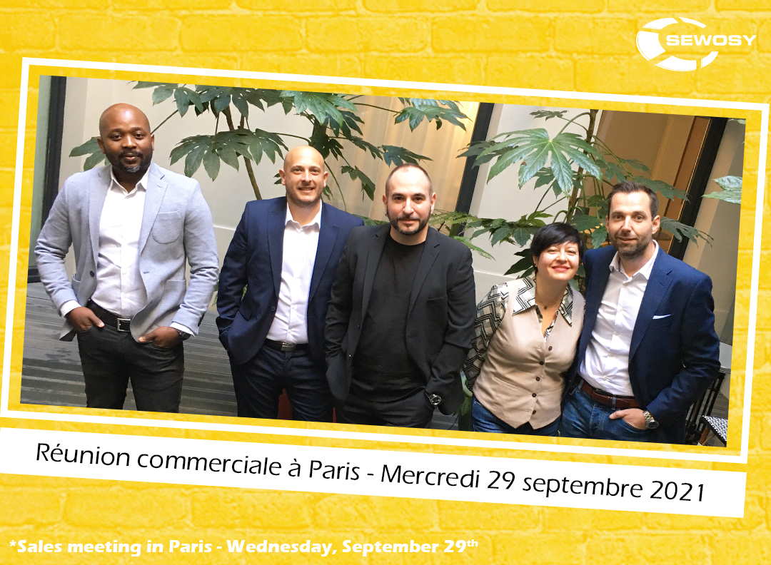 🚗 L’équipe commerciale se réunit cet après-midi à Paris pour échanger sur les nouveaux projets… 🤔
Un bon moyen de souder les troupes 💂 pour repartir avec le plein d’énergie 💯
Comme toujours, la bonne humeur est avec nous 😁
Ça fonctionne comme ça chez SEWOSY 🔝🔥