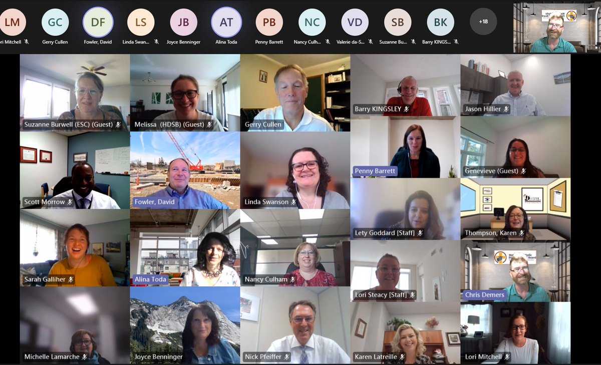 This morning is our 2021 Joint Chairs Meeting! This is a great opportunity for sharing challenges, wins and leading practices for our 18 standing committees.  Our 21/22 president, <a href="/joycebenninger/">Joyce Benninger</a> is facilitating the meeting.

oasbo.org/page/OASBOComm…