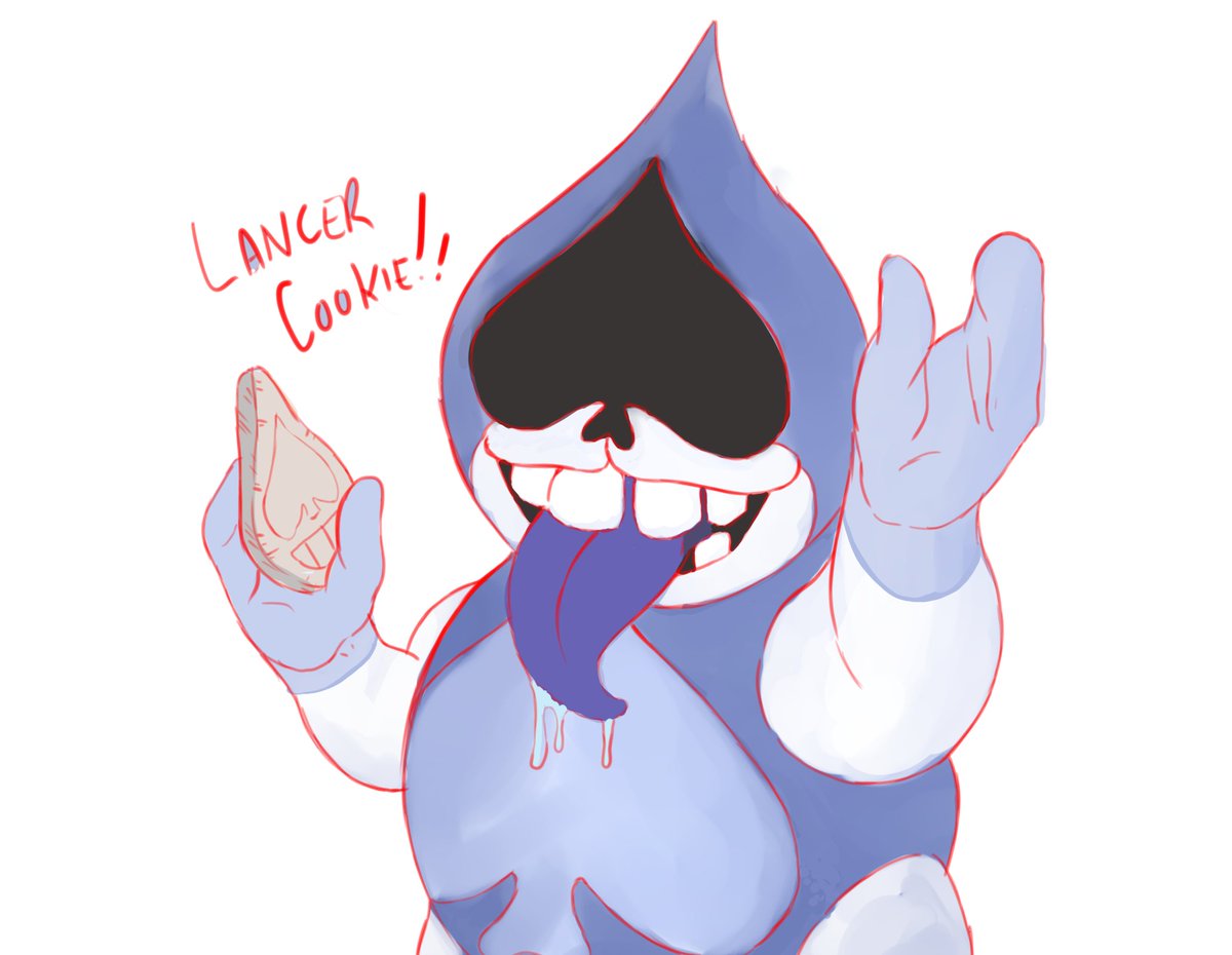 Daluck2's tweet photo. LancerCookie.png 

#DELTARUNE #digitaldrawing #LANCER https://t.co/wndBf0DZ41