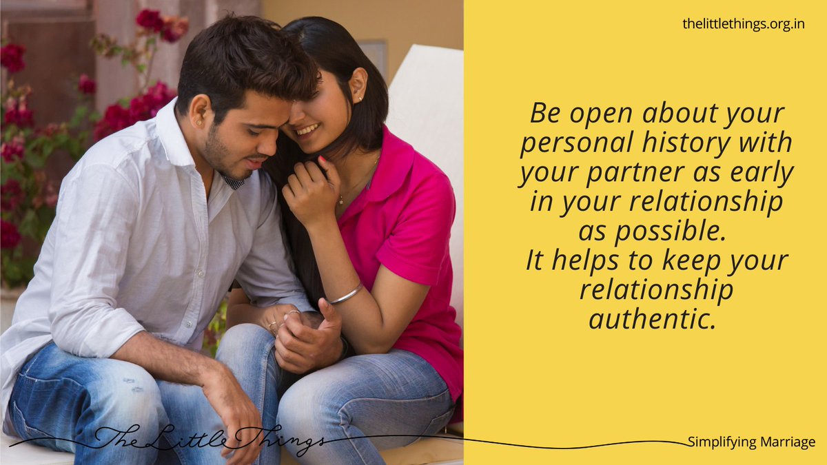 TLT_org_in's tweet photo. Being transparent with your spouse is of essence in building a solid foundation in your marriage. It prepares you to understand each other through the years ahead. Also being accepting and acknowledging your partner non-judgmentally is equally important. https://t.co/H82HjXevXo