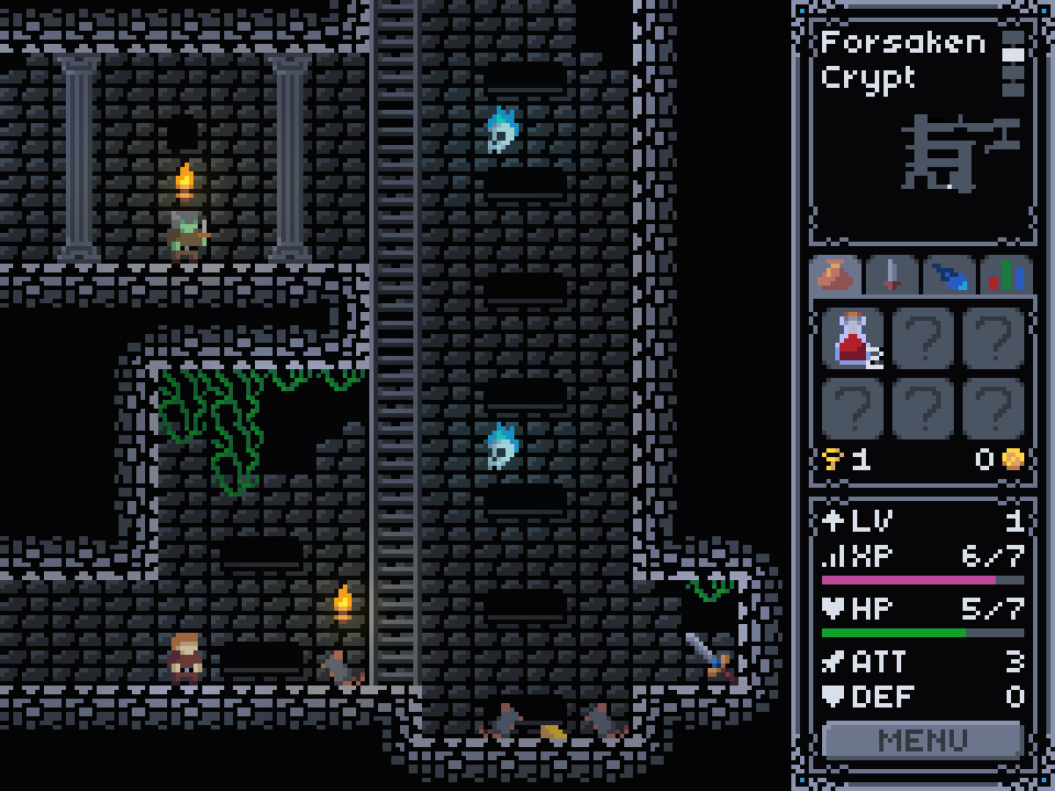 JC_Bailey1112's tweet photo. 👻 Updated the demo for #DeepRune to V1.0 to match the upcoming full release.

Full game releases OCT 14th, wishlist on Steam to get notified! https://t.co/l7h39enGCp

#gamedev #indiedev #indiegames #pixelart #gaming https://t.co/WFHtdTelNI
