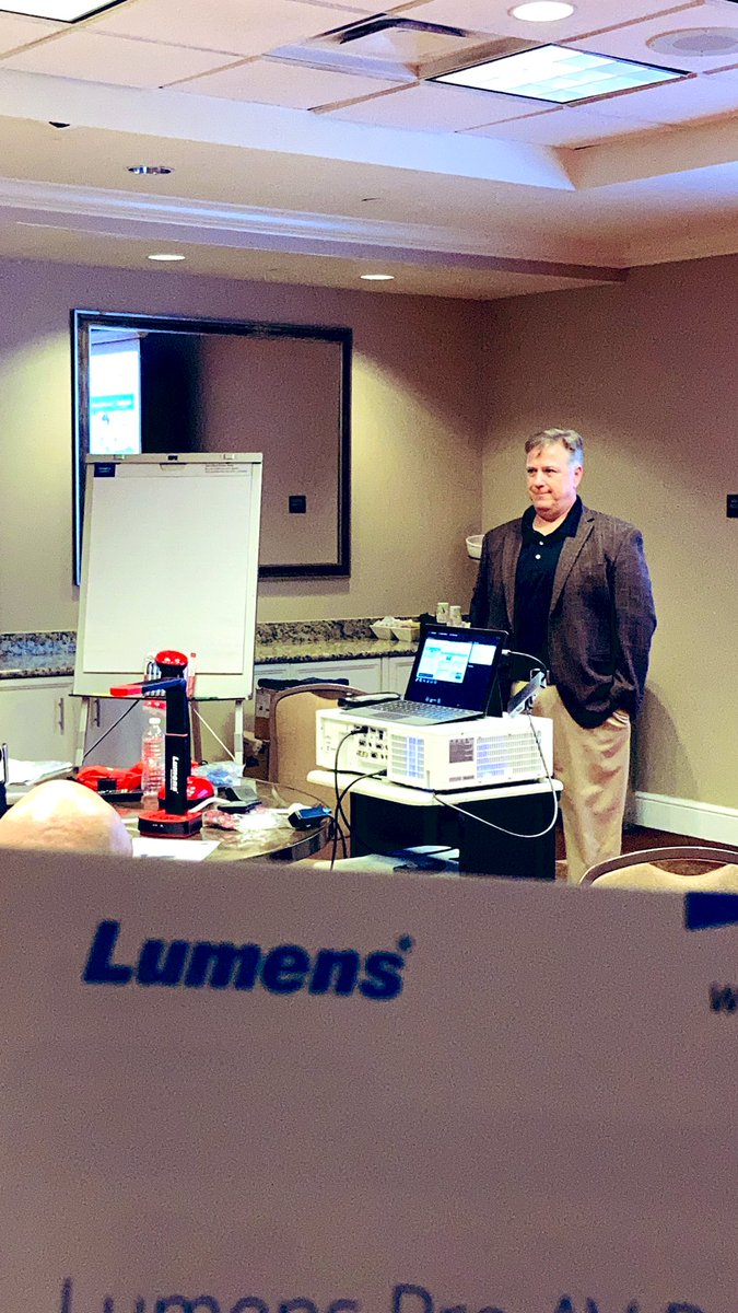 Learning more about <a href="/LumensLadibug/">Lumens Integration</a> at the @Trox_EdTech southeast regional meeting. #education #edtech