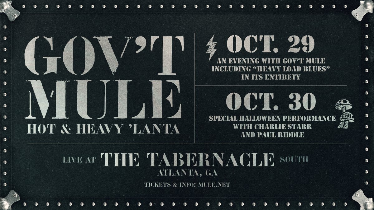 Atlanta! Pre-sale starts now for our Halloween shows <a href="/TabernacleATL/">Tabernacle Atlanta</a>. Who will we see there? found.ee/muleatlpresale