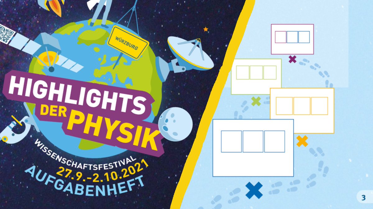 highlightphysik's tweet photo. #Lehrkräfte: Wir haben was für euch!
Kennt ihr schon das 📘 #Begleitheft?
Bereitet damit euren Ausflug zum #hdp21-Festival vor: es gibt 4 thematische Rundgänge durch die Ausstellung.
👉 Mehr dazu & Heft zum Download:
https://t.co/VqTH9noKYu
@BMBF_Bund @Uni_WUE @FAIR_GSI_de https://t.co/RZjMfnyi4m