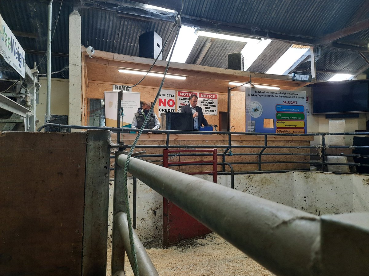 SlaneyTurlough's tweet photo. #IFAMonaghan delegation led by County Chairman Patrick McCormick met Minister for Agriculture Charlie @McConalogue today at @BallybayMart 
CAP funding the main issue on the agenda.
@NorthernSoundFM 
@theNSMonaghan https://t.co/BAjGOBsJ2j