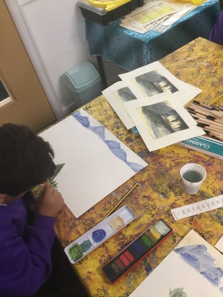 Year 5 had an amazing afternoon using watercolours to imitate Winslow Homer’s art! #kingsleyartist #kingsleyart