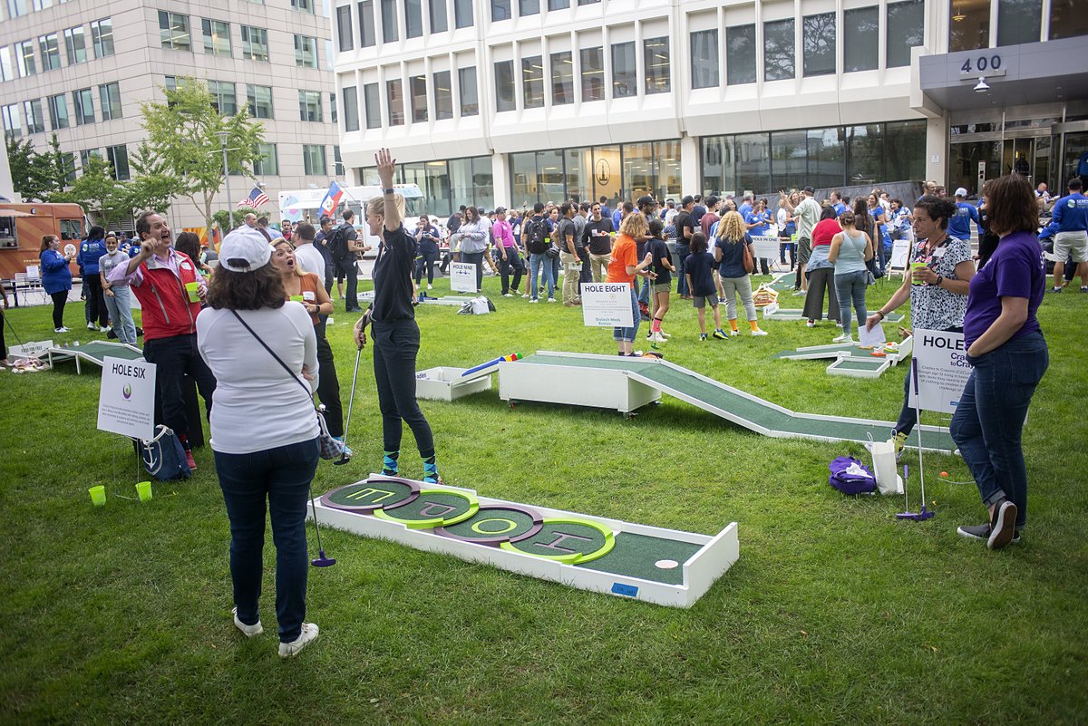 LS_Cares's tweet photo. A heartfelt thank you to our True North, our nonprofit partners, who helped with our #MiniGolfForGood event last week! We had such a blast seeing everyone enjoy themselves and are grateful for your partnership! #LSCImpact https://t.co/6gomYv8Snx