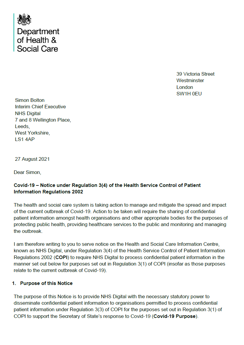 EinsteinsAttic's tweet photo. ICYMI, the #COPInotices have been extended to 31 March 2022:
https://t.co/8QTVXR6LQF
Also the deadline for NHS bodies to #comply with the #NationalDataOptOut:
https://t.co/m64GMqswRv
Which is why we said you should do a #Type1 opt-out for your #GPdata:
https://t.co/lXHoQq3Mr1 https://t.co/sAdRBBEXi3