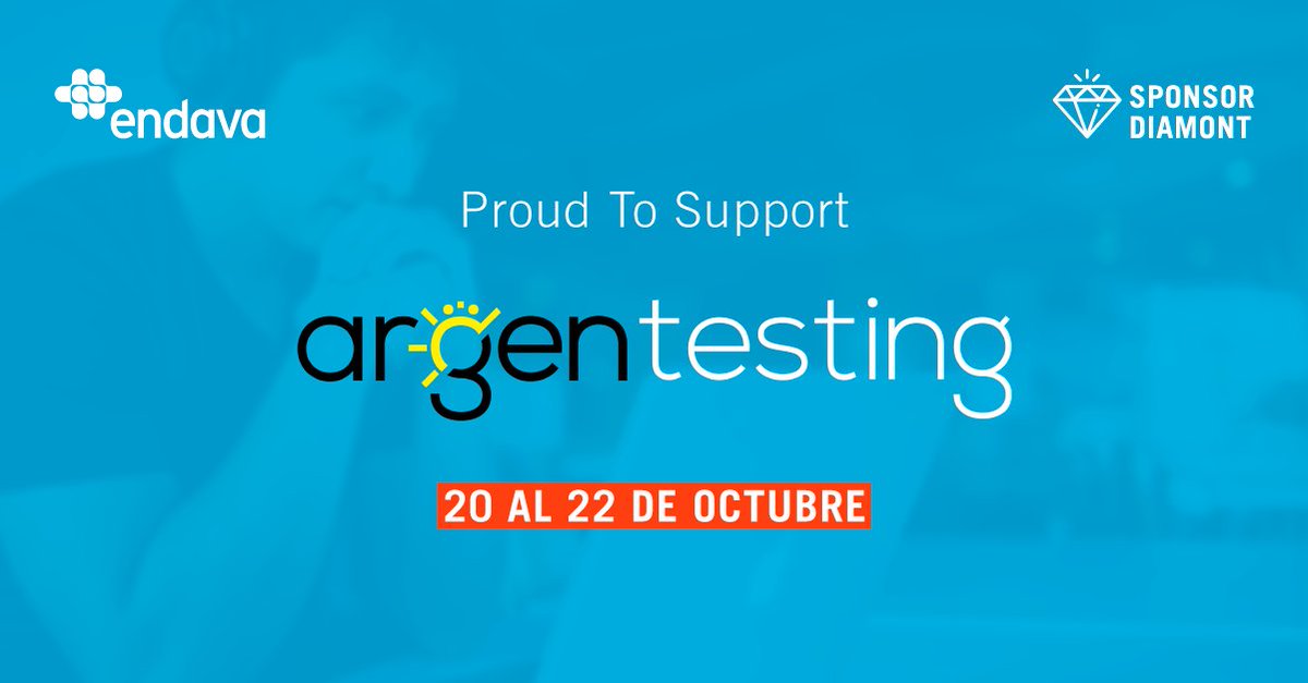 endavalatam's tweet photo. 🔍 Una vez más somos sponsor de #Argentesting.
✔️ Guarden un lugar en sus agendas y si quieren ya pueden ir chequeando el temario del encuentro 👉 https://t.co/KhpfnNWx28
Pronto abrirán las inscripciones, ¡estén atentos!
#ProudToSupport #EndavaArgentina https://t.co/1jLgZt1TrU