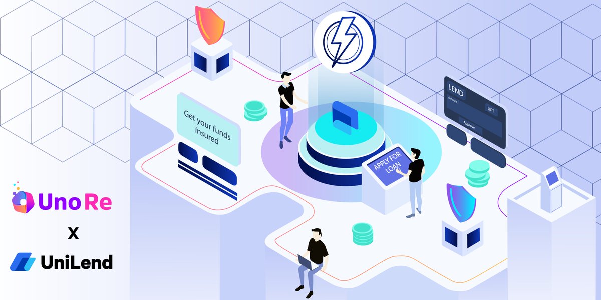 LunosDAO's tweet photo. #UnoRe partners with @UniLend_Finance 

As we continue to expand into the #insurance industry, we are excited to announce that Uno Re will be providing Unilend with customised #flashloan covers🚀

Read more here: https://t.co/MUumBYaOeI

$UNO x $UFT https://t.co/zBD9uKKY4K