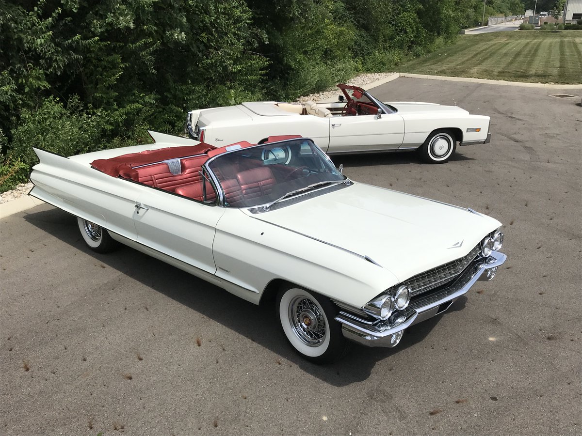I was honored to represent these two #cadillacs at <a href="/RMSothebys/">RM Sotheby's</a> Auburn Fall event.  Both sold and went to new homes and the #Bicentennial edition may have been a record price!  1 of only 200 built, it was thought to be one of the last convertibles to ever be built.