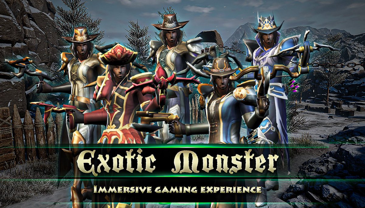 ExoticMonsteNFT's tweet photo. ☑️NFT project developed by experienced personnel
☑️The game is characterized by a special combat system
☑️Create a lasting digital economy ecosystem

#ExoticMonster   #NFTS    #DeFi   #BSC https://t.co/b4T5tZbaNe