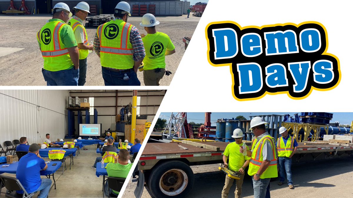 ER_HeavyLifting's tweet image. Our team of heavy lifting experts are thrilled to host Demo Days this week at our facility in Russellville, Arkansas. #EngineeredRigging #HeavyLiftingExperts #HeavyLifting