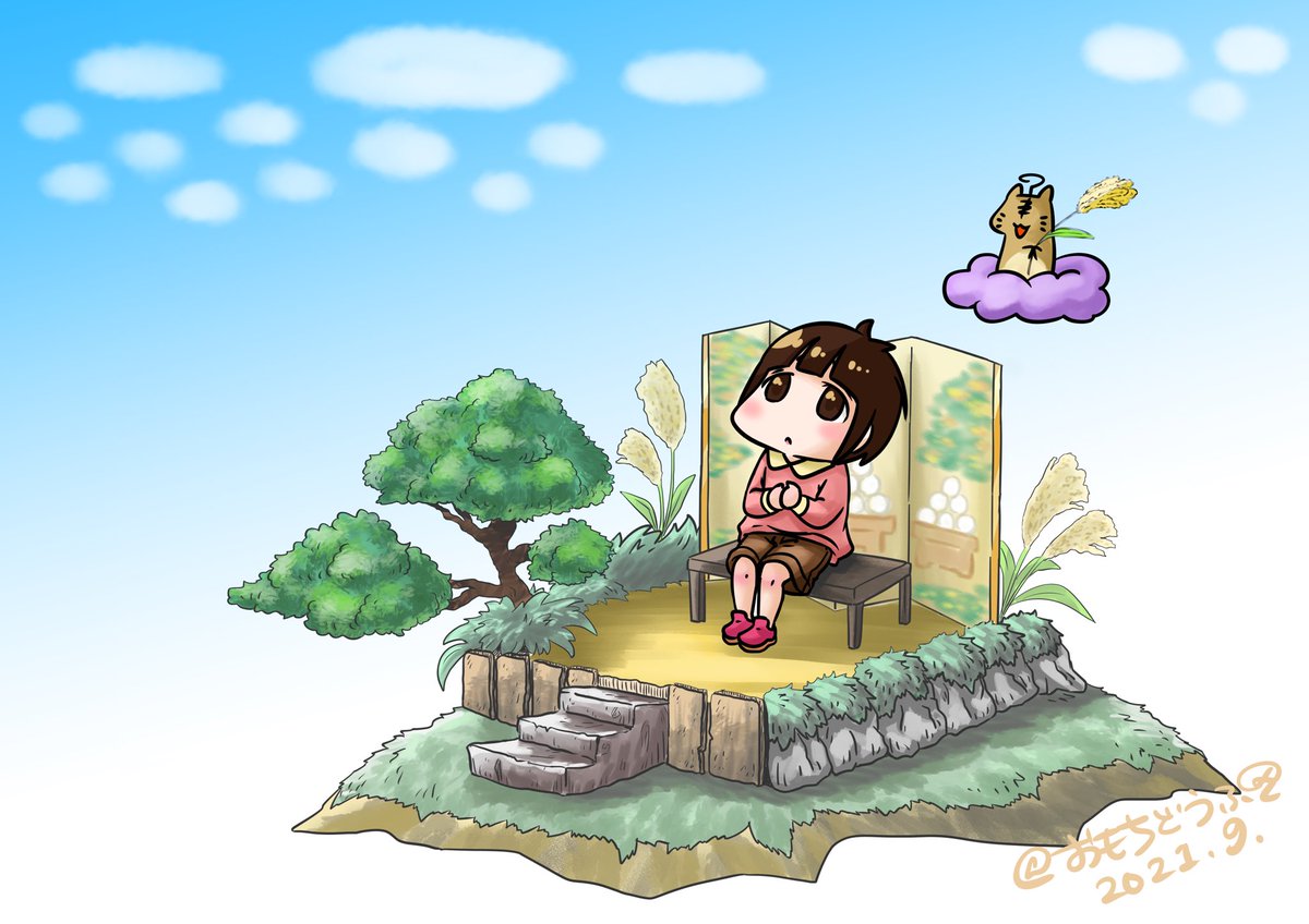 まったり秋のお出かけイラストや新キャラも描けて楽しかったです 10月もなにとぞ おもちどうふ ひなみちゃん 同人誌発売中 の漫画 まったり秋のお出かけイラストや新キャラも描けて楽しかったです 10月もなにとぞ おもちどうふ ひなみちゃん 同人誌発売中 の漫画