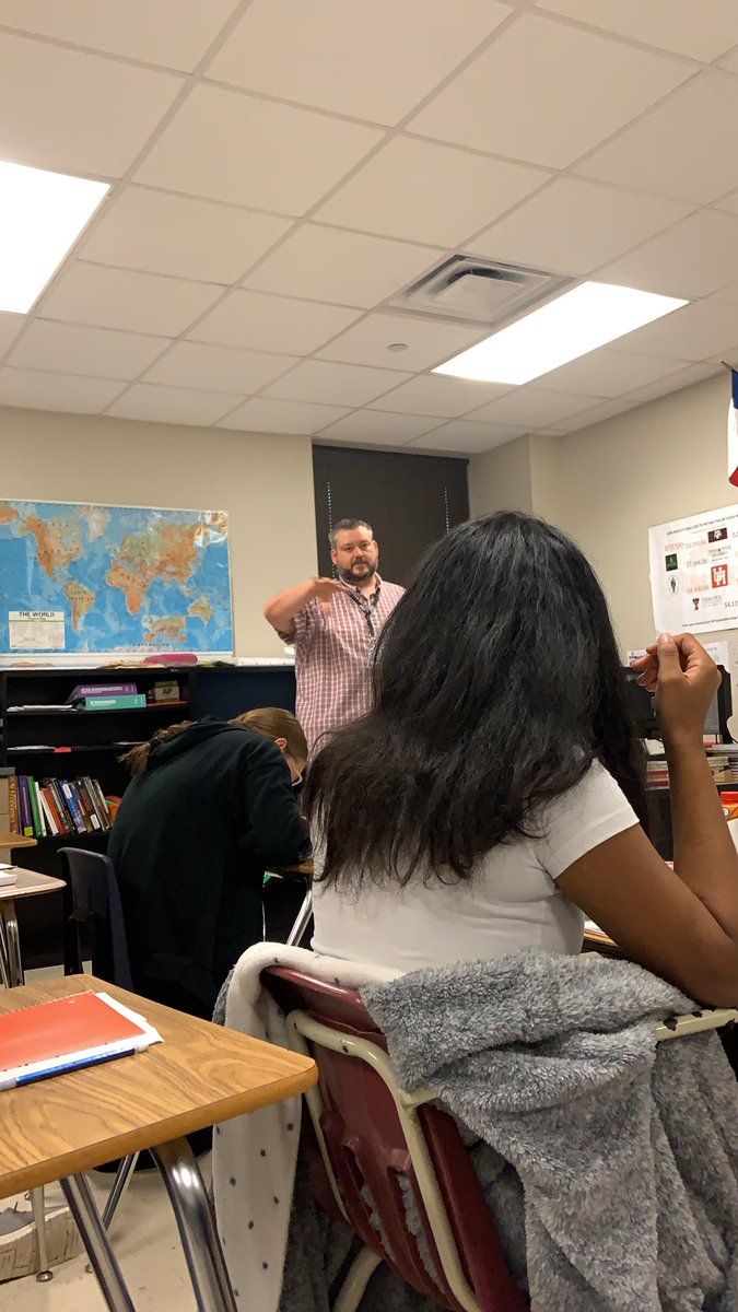 LilyFarias11's tweet photo. Mr.Olson deserves a raise. Period. @VictoriaISD #VWHS #BOB21 https://t.co/5hddFTq9Ms
