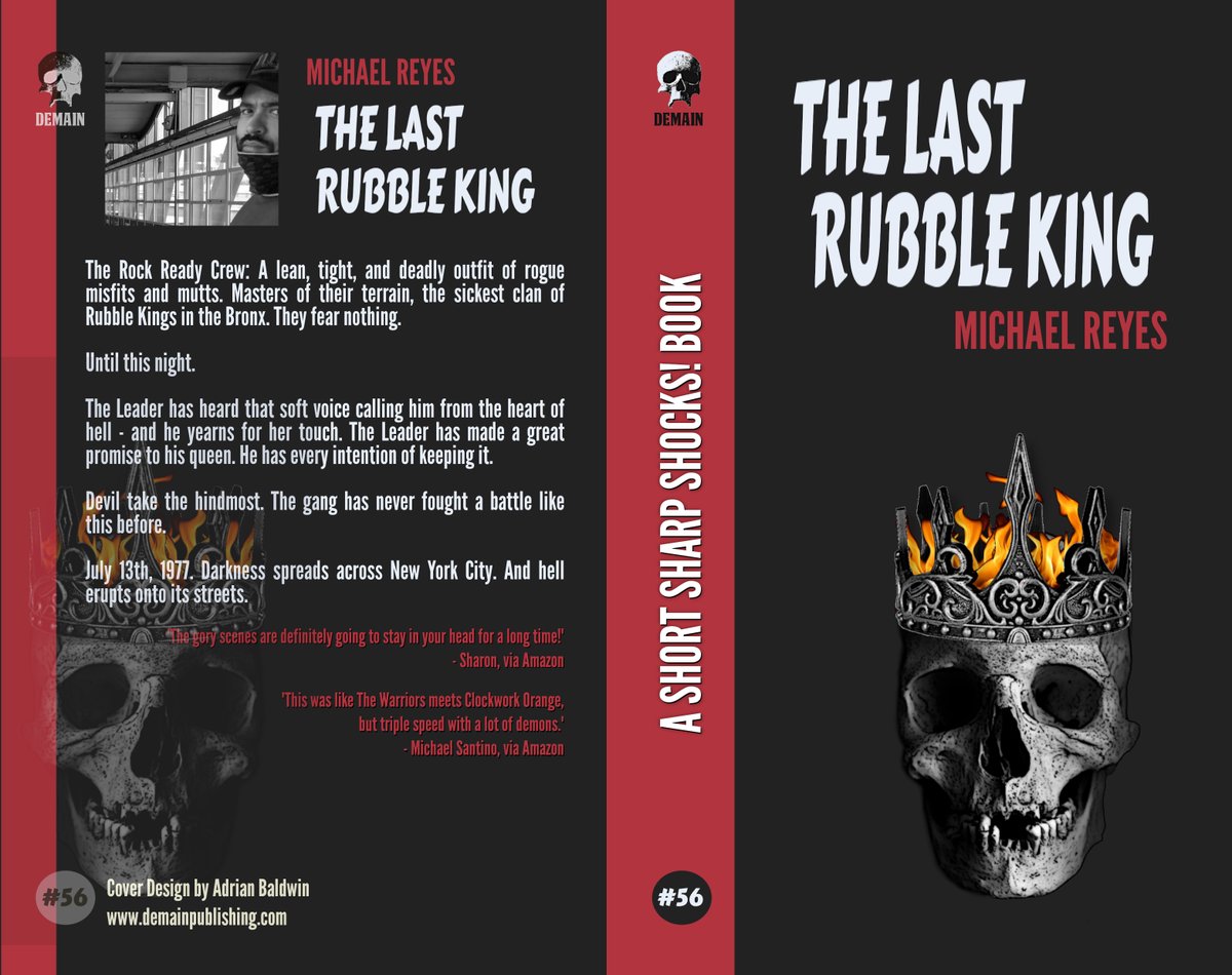Now available in paperback

"Reyes merges The Warriors with old EC Comics into a fever-dream of a read."
-Amazon review 

amazon.com/dp/B09HG4QW1J/…

#paperback @CleosLogic #horror <a href="/ClerkHorror/">Clerk of Horrors</a> #books @bookwormheath #NYC @bgbibliophile #1970s <a href="/JSolis82/">Jorge Solis</a> #Warriors <a href="/HWA_NYS/">HWANY</a> @toeken6