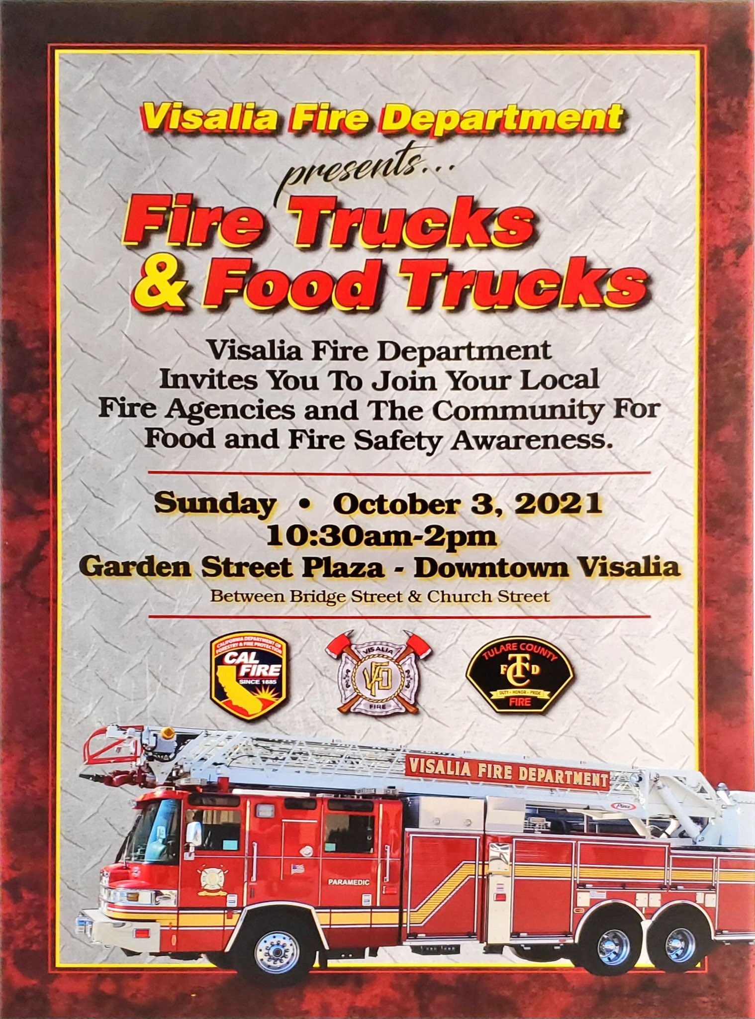 Visalia Fire Dept. on Twitter "The Visalia Fire Department will be