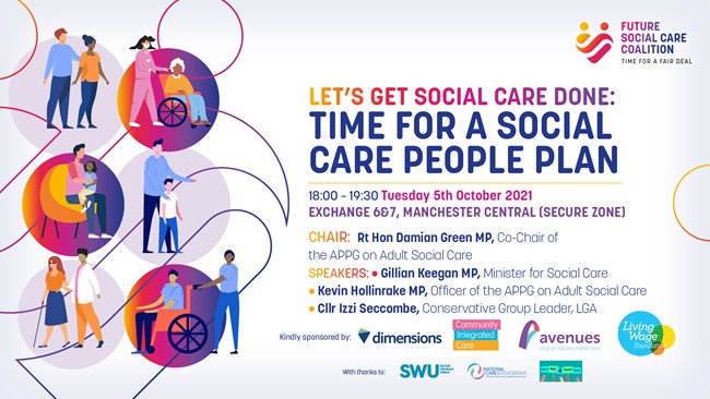 ComIntCare's tweet photo. Next week, our Chief People Officer, Teresa Exelby, will be speaking at the @Conservatives Conference standing up for #socialcare.
There has never been a more urgent time for the Government to back a fair deal for under-valued social care workers.
#TimeForAFairDeal @The_FSCC https://t.co/Lh3tnuVaFg