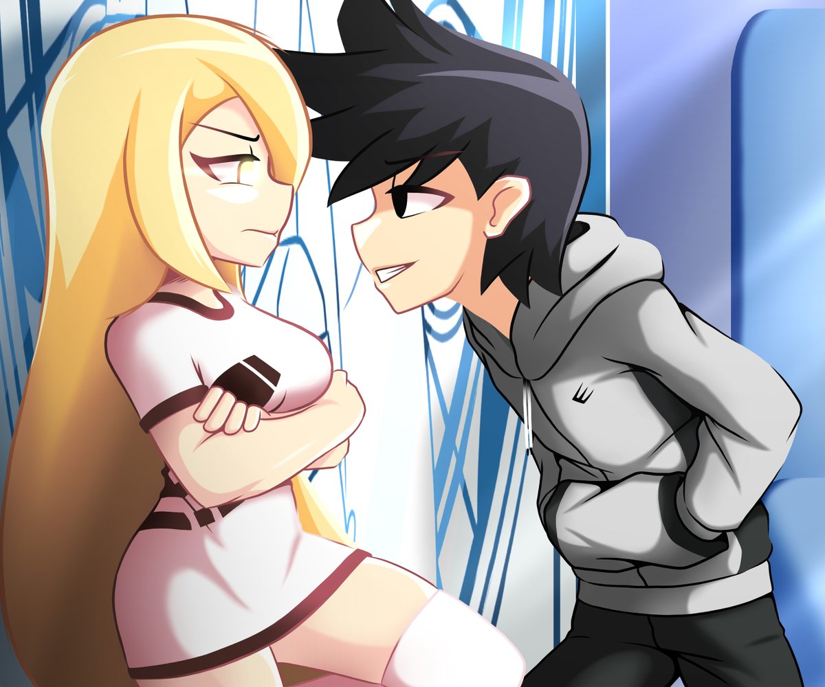 puripunyopas's tweet photo. #GwainSaga #FANART 
What if Tanapon Peet became interested in Gwain? 🤔
Gwain: If you come any closer to me, I will kill you.
Tanapon Peet: If you think you can do it, take it...
Characters by
Gwain (@Geo_Exe )
Tanapon Peet (Me) https://t.co/KMluxWB2Ev