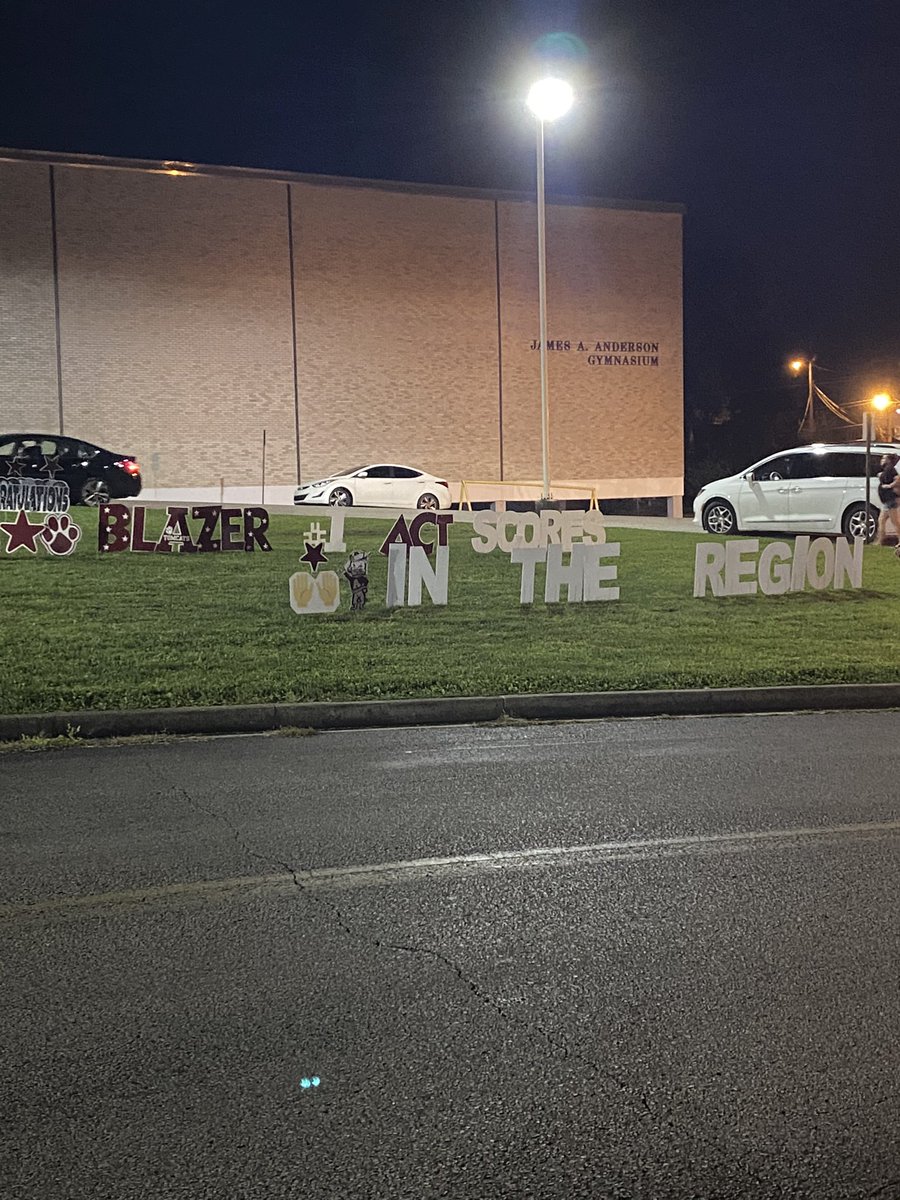Blazer scored #1 in the REGION for their ACT scores! Congrats students and staff on a job well done! It’s a great day to be a TOMCAT! 📚🐾
