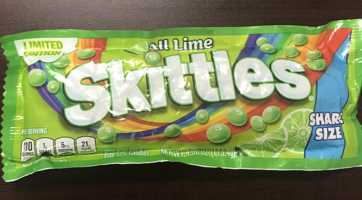 ChrisJHallSC's tweet photo. If you know, you know!  This was a #bigflex from @skittles!

#skittles #skittleslime #alllime https://t.co/uVMymk3i9Z