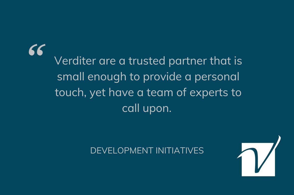 VerditerReward's tweet photo. Thank you Janey Reilly for this lovely testimonial. We supported Development Initiatives to create a reward strategy and clear pay framework for executives and employees. Read more about this in our case study. #PayandReward https://t.co/obNxP622Ju https://t.co/voq5GvOhBr