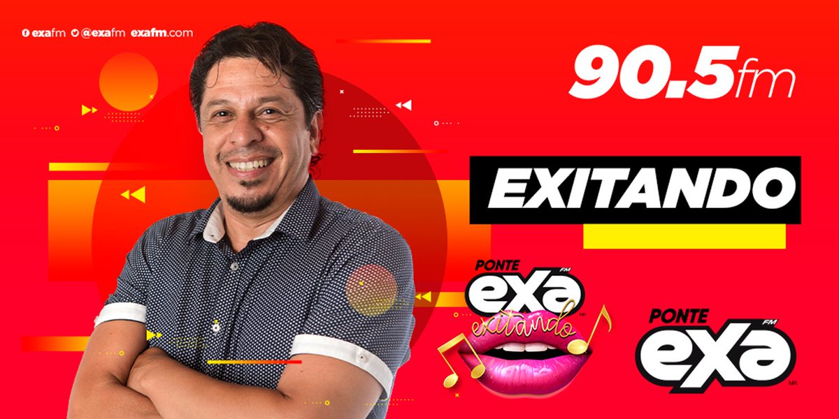 ExaAcambaro's tweet photo. Ponte a bailar y prendete con la excelente música que trae @armanvym, a partir de las 6:00pm, por el 90.5fm o https://t.co/ZU500IrgDY
#exaFm #exa905 #exaAcambaro #EnTodasPartes #Ponteexa #exitando #PonteCubreBocas https://t.co/VTpM6i6e7e