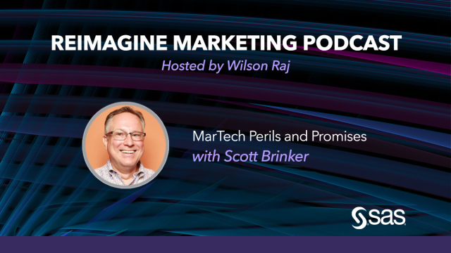 matzebou's tweet photo. Just released: new episode of Reimagine Marketing podcast – MarTech Perils and Promises – featuring SAS' @wilsonraj and @chiefmartec Scott Brinker. #reimaginemarketingpodcast #CX https://t.co/xS2YQ4ScEH https://t.co/ICHYGfr6hJ