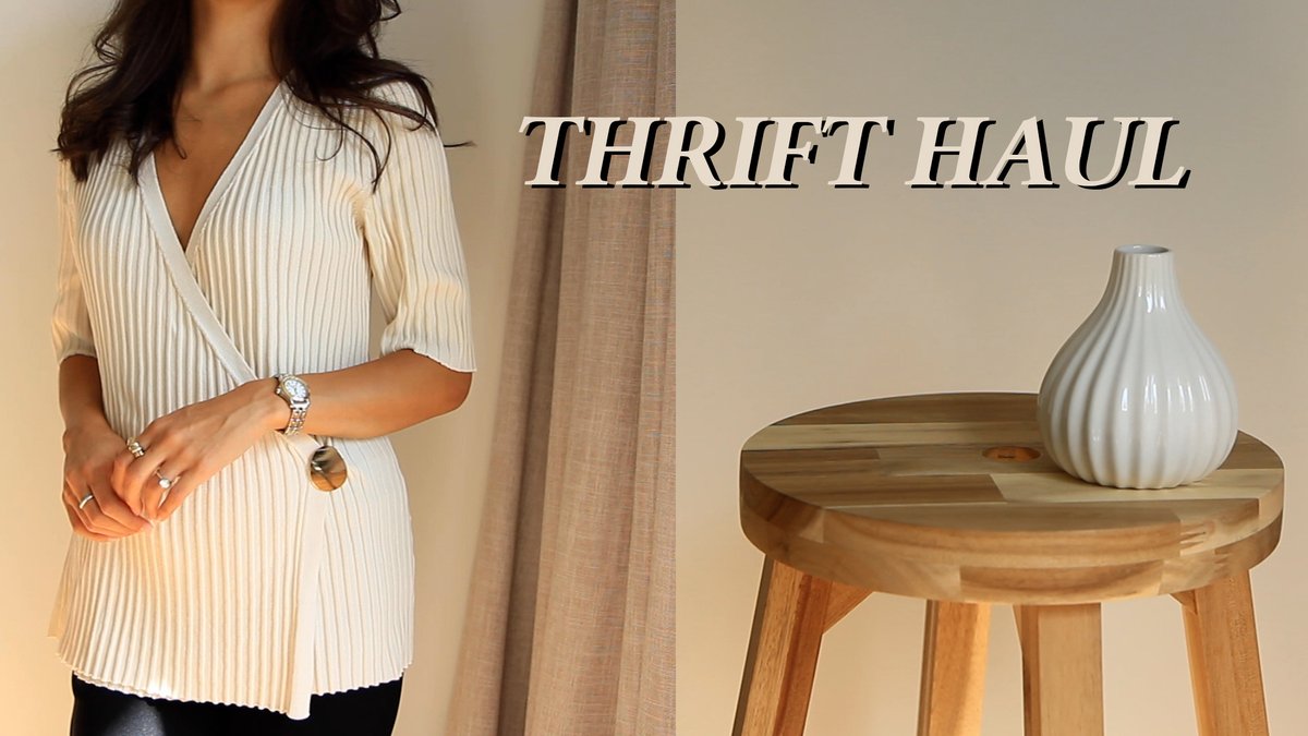 **NEW VIDEO** thrift haul #slowfashion #circularfashion youtu.be/Ho9313grQc4