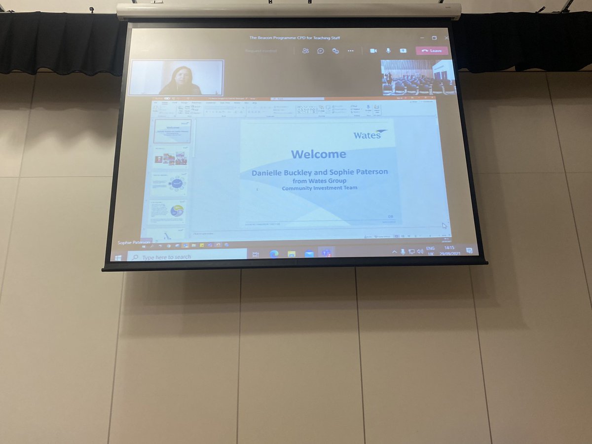 Danielle_B_CSR's tweet photo. @WatesGroup @SophieCIA1897 &amp; I are ready and raring to go for our Launch event for our 𝗕𝗥𝗔𝗡𝗗 𝗡𝗘𝗪 programme 
💫𝙏𝙝𝙚 𝘽𝙚𝙖𝙘𝙤𝙣 𝙋𝙧𝙤𝙜𝙧𝙖𝙢𝙢𝙚 💫 in partnership with @SJBC_London #InspiringtheNextGen #CommunityInvestment https://t.co/GchAguzUXY