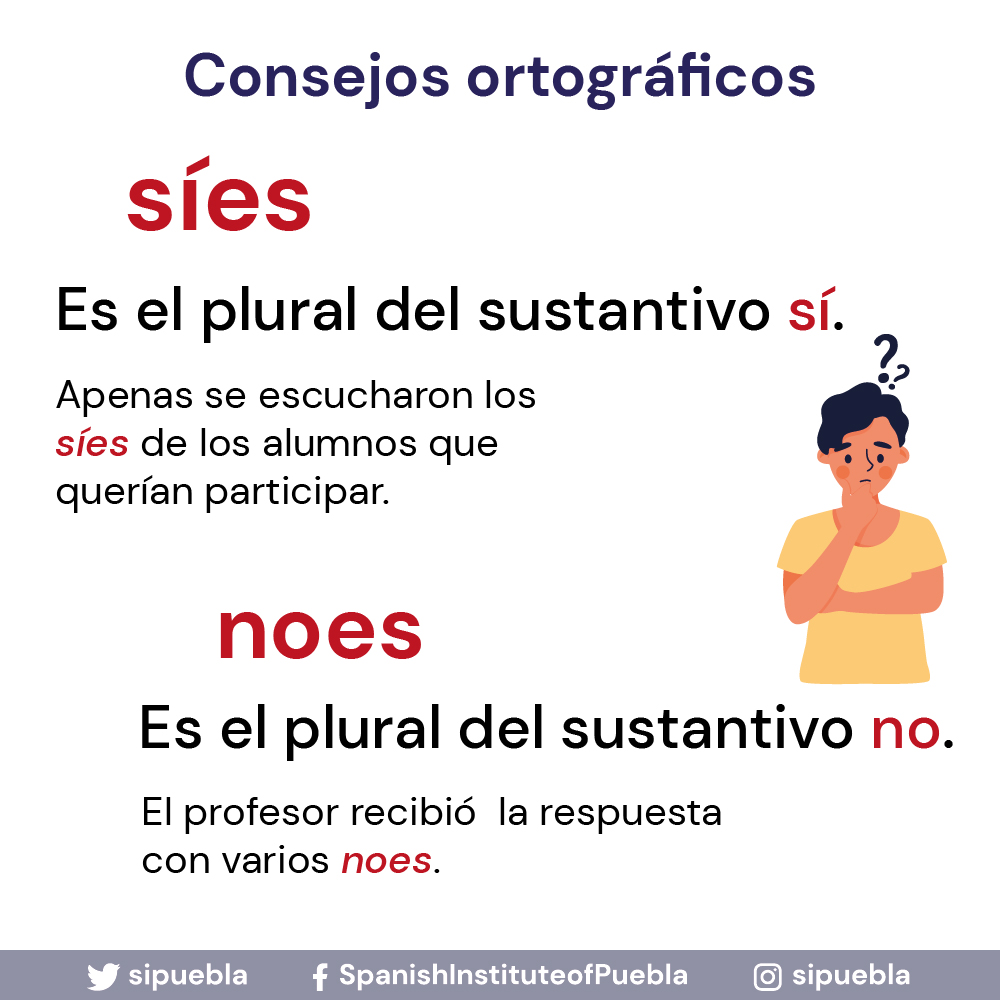 sipuebla's tweet photo. Consejos ortográficos
#spanishknowledge #spanishimmersion #spanishlanguage #studyabroad #spanishcommunication #speakspanish https://t.co/2kE62r2fMF