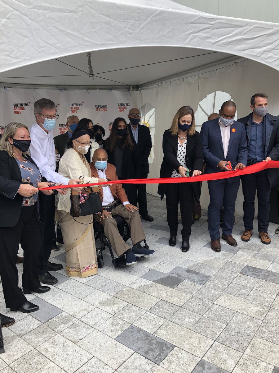Thank you to the Shepherds of Good Hope for inviting me to the official opening of the 42-unit Richcraft Hope Residence. 🏠 This housing model helps individuals gain stable housing, recover from health and mental health issues, and improve their quality of life.