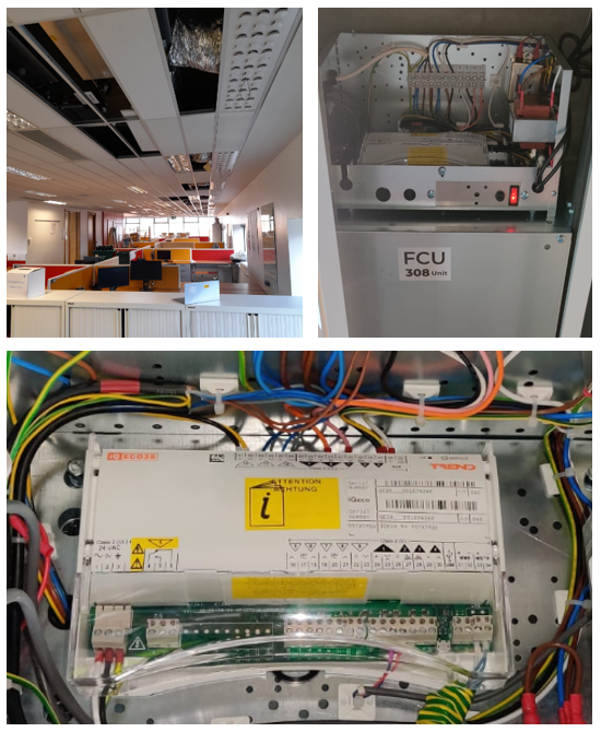 EPAnoticeboard's tweet photo. Midpoint reached on Five Floors of IQEco FCU Commissioning in #Dublin this week. Modulating fan control, temperature and &amp; Co2 all monitored by Trends IQVision. #energycontrolled #spotthetrend https://t.co/mPokEeRFUz https://t.co/Fh6aV24CnW