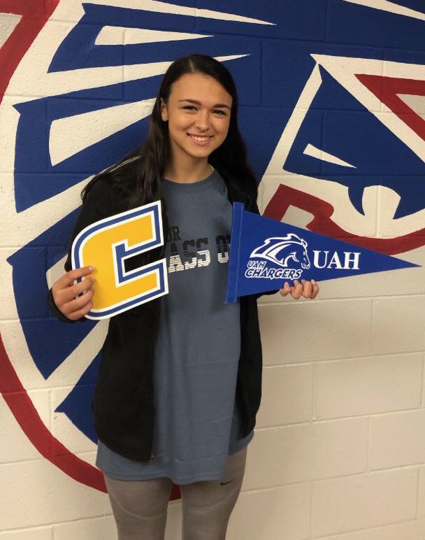 LCHSFalcons's tweet photo. Congratulations to Jordan Cox on her acceptance into both the University of Alabama in Huntsville and the University of Tennessee at Chattanooga! #LCHSclassof22 https://t.co/xQSG1hLAwl