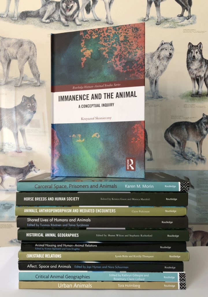 Fab new book in the Routledge Human Animal book series routledge.com/Routledge-Huma….